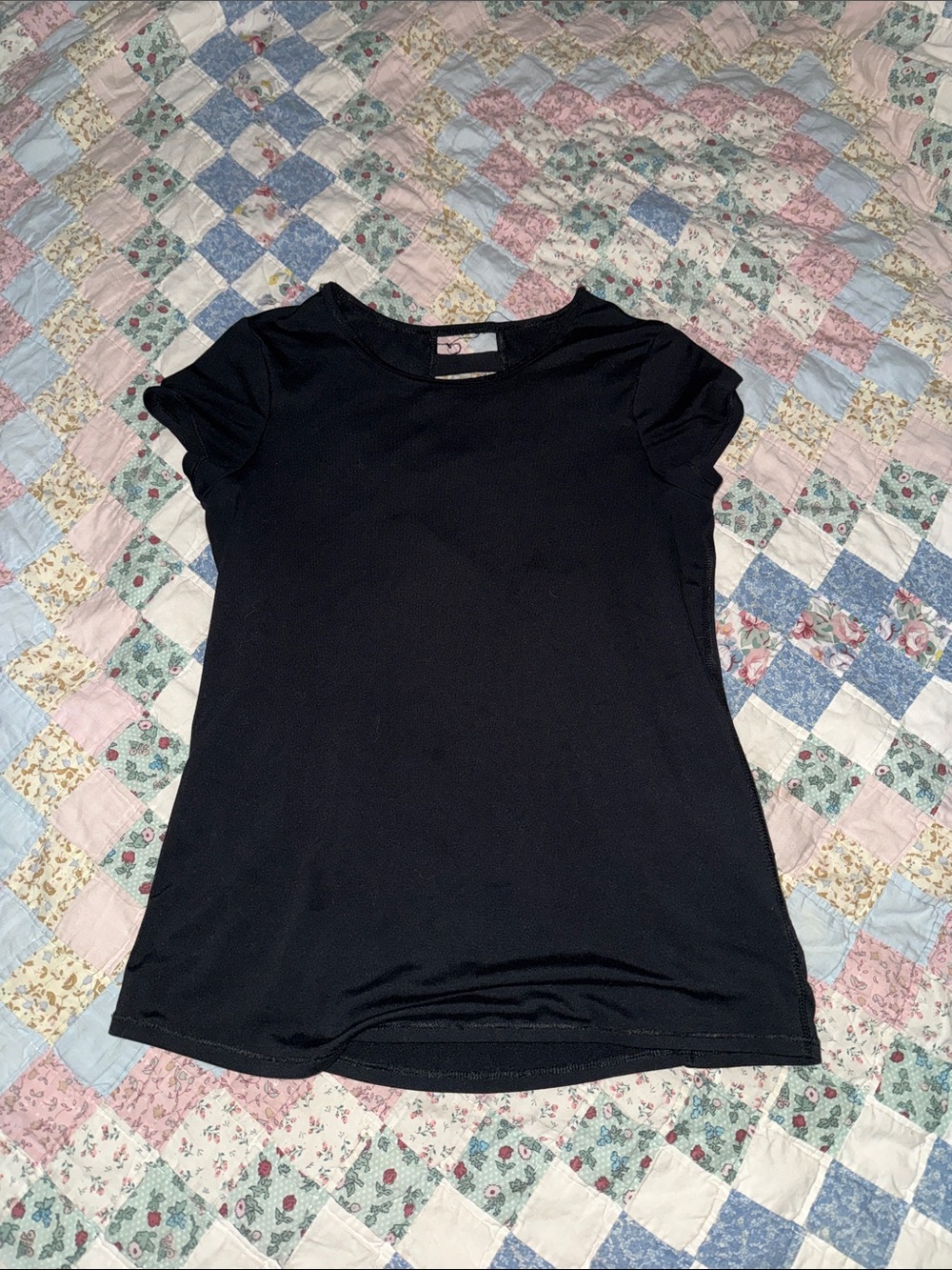 Target Black Short Sleeve Crewneck Tee